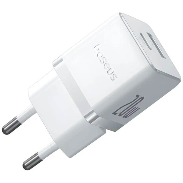 Мережевий зарядний пристрій Baseus Palm Fast Charger 20W Moon White (P10111608213-00)