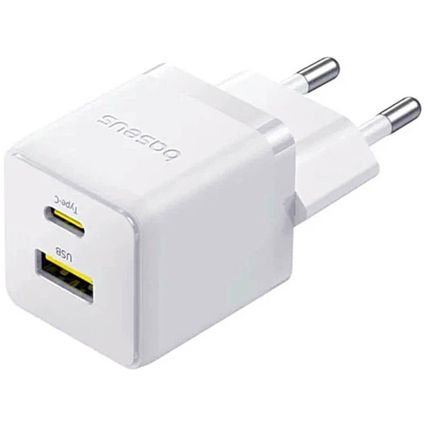 Мережевий зарядний пристрій Baseus Palm Fast Charger 30W White (P1011160A213-00)