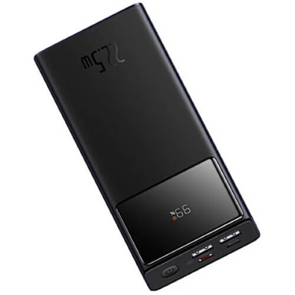 Зовнішній акумулятор Baseus Star-Lord Display 22.5W 30000 mAh Black (PPXJ080101)