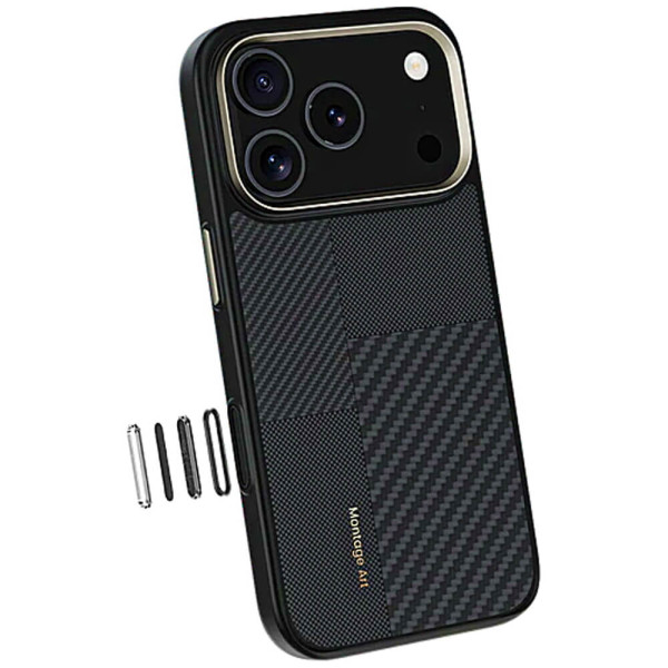 Чохол Benks Montage Armor Pro Kevlar Case (600D/1500D) for iPhone 17 Pro with MagSafe (6948005963354)
