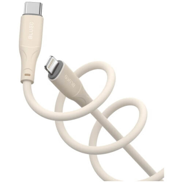 Кабель Blueo Ape Legend USB-C to Lightning Fast Charging Cable Creamy White/Grey (BC5950CL-G)