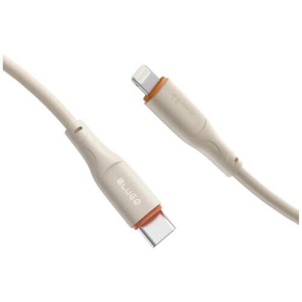 Кабель Blueo Ape Legend USB-C to Lightning Fast Charging Cable Creamy White/Orange (BC5950CL-O)