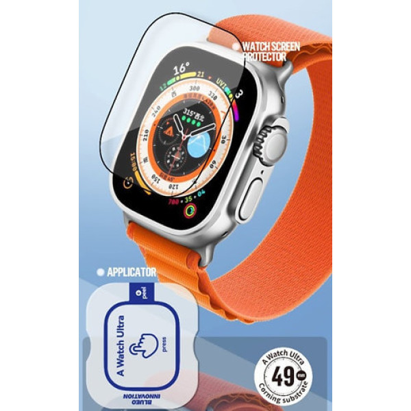 Захисне скло Blueo Corning Gorilla HD Glass Protector for Apple Watch Ultra 1/2/3 49mm (PB1-49U)