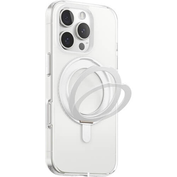 Чохол-накладка Blueo Crystal Case Rotatable Stand for iPhone 16 Pro Max with MagSafe Transparent (BL-039I16PM)