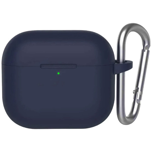 Чохол Blueo для AirPods 4/5 [B44] Liquid Silicone Series (Deep Blue)