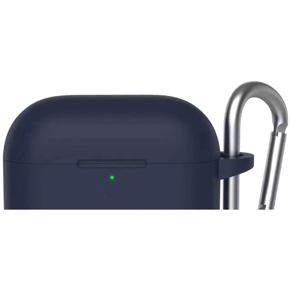 Чохол Blueo для AirPods 4/5 [B44] Liquid Silicone Series (Deep Blue)