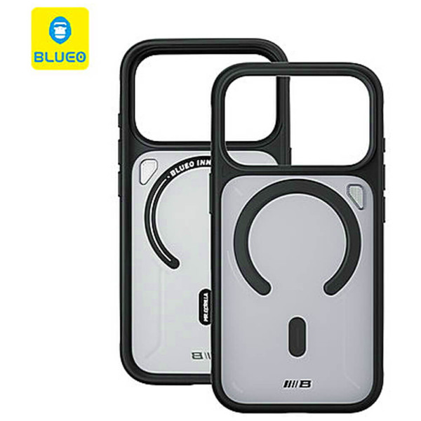 Чохол Blueo Frosted Anti-Drop Case for iPhone 17 with MagSafe Black (BL058)