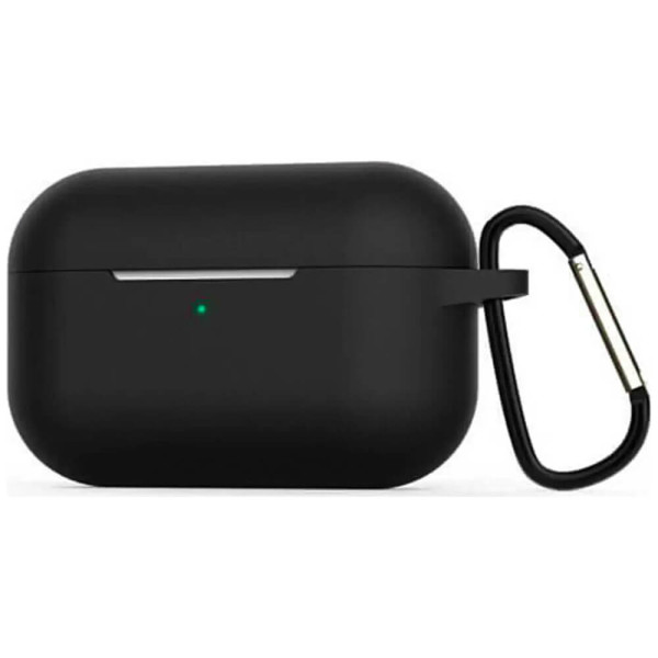 Чохол для навушників Blueo Liquid Silicone Case for Apple AirPods Pro with Carbine Black