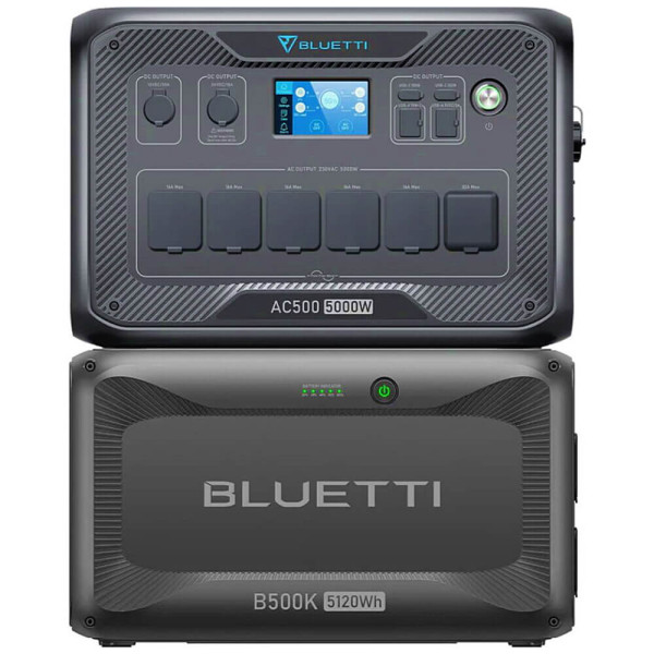 Комплект зарядної станції BLUETTI AC500 + B500K Expansion Battery ГАРАНТІЯ 12 міс.