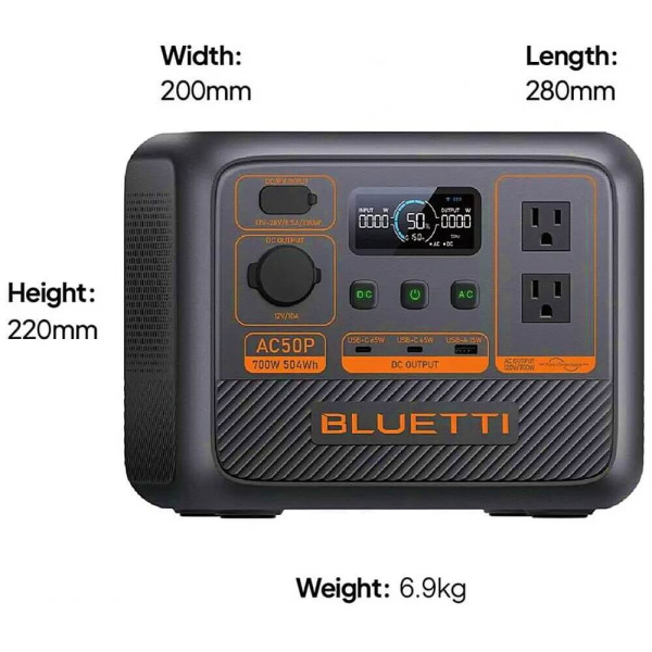 Зарядна станція BLUETTI AC50P