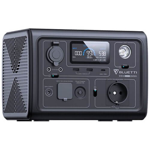 Зарядна станція BLUETTI EB3A 600W 268Wh ГАРАНТІЯ 12 міс.