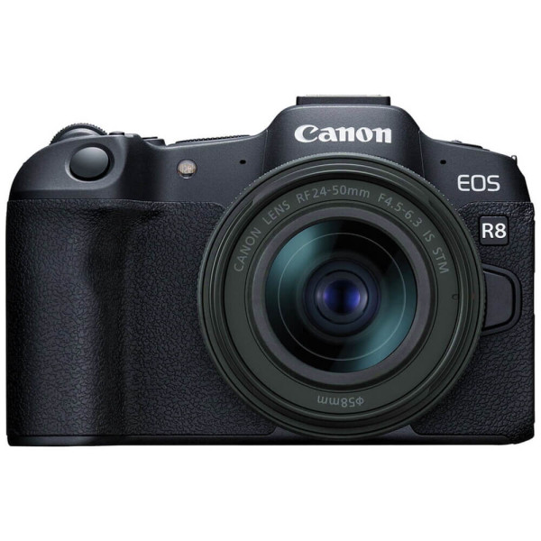 Бездзеркальний фотоапарат Canon EOS R8 kit RF 24-50mm IS STM (5803C016)