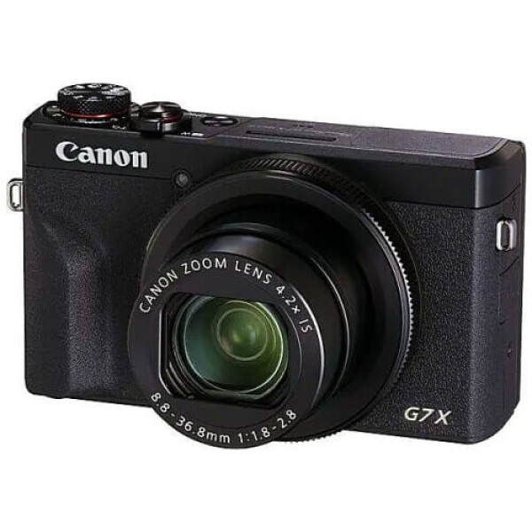 Компактний фотоапарат Canon PowerShot G7 X Mark III Black (3637C013)