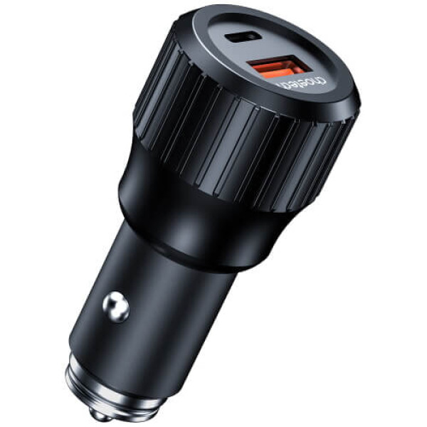 Автомобільний зарядний пристрій Choetech 63W Dual Port Fast Car Charger (TC0010)