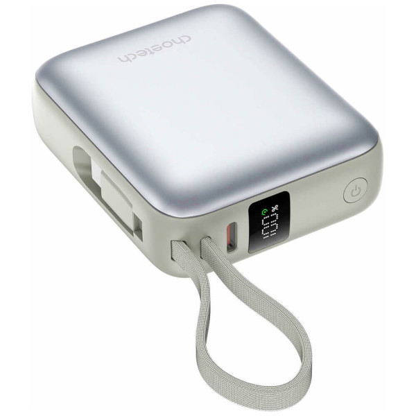 Зовнішній акумулятор Choetech Mini PD35W 10000mAh Silver (B832-GO)