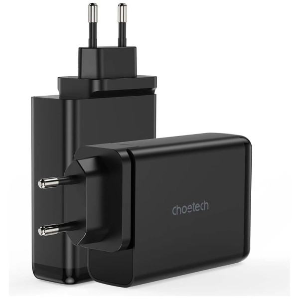 Мережевий зарядний пристрій Choetech PD 140W GaN 4-Port Wall Charger (PD6005)