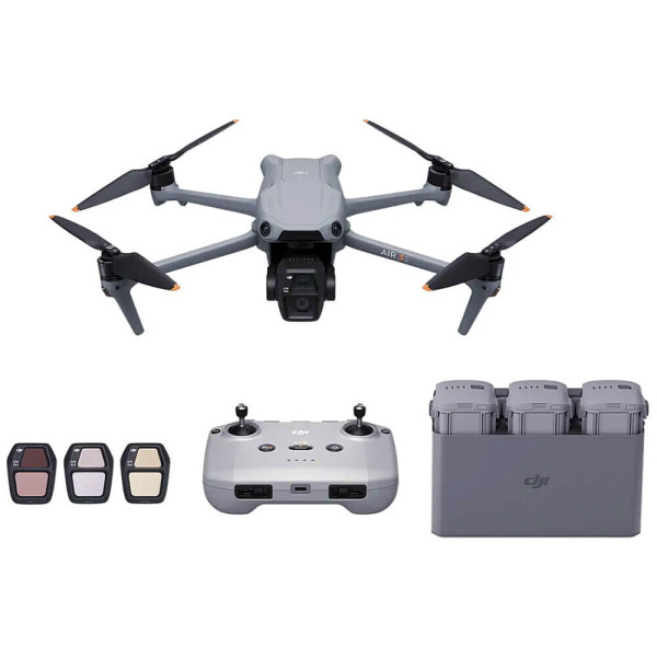 Квадрокоптер DJI Air 3S Fly More Combo DJI RC-N3 (CP.MA.00000815.01, CP.MA.00000815.02)