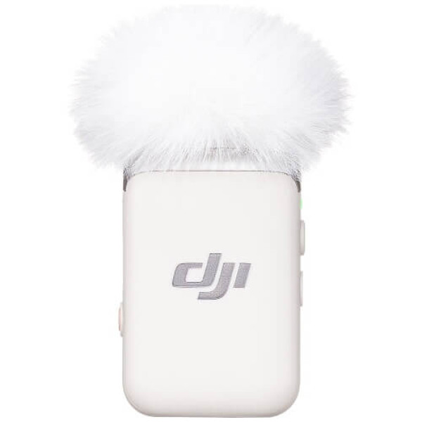 Передавач радіосистеми DJI Mic 2 Transmitter Pearl White (CP.RN.00000329.01) (Уцінка)