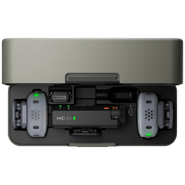 Мікрофонна радіосистема DJI Mic Mini 2 2TX + 1RX + Charging Case (CP.RN.00000529.01)