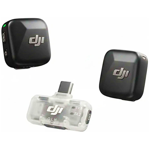 Мікрофонна радіосистема DJI Mic Mini Mobile Version (2 TX + 1 Mobile RX)