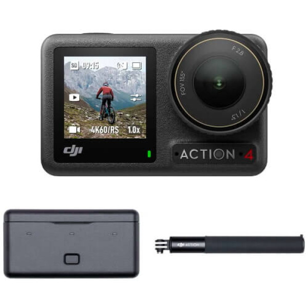 Екшн камера DJI Osmo Action 4 Standard Combo (CP.OS.00000269.01) ГАРАНТІЯ 3 міс.