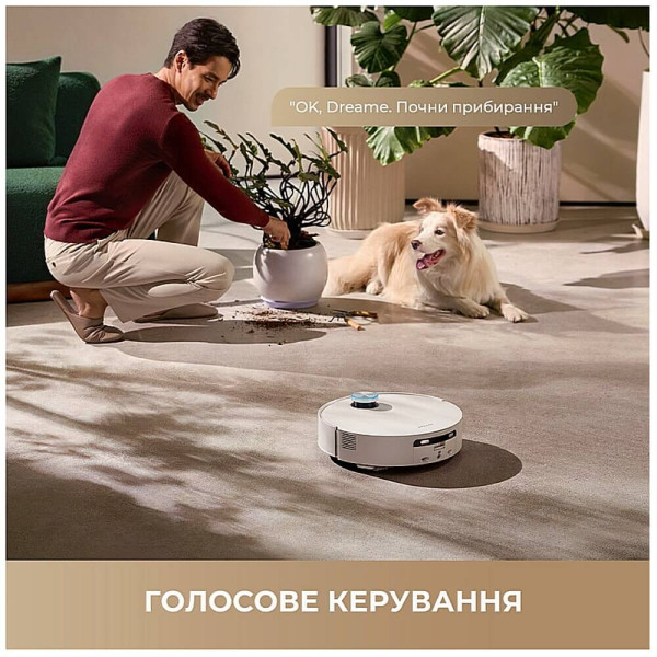 Робот-пилосос Dreame Aqua 10 Ultra Track Complete White (RLR81CE-1-WH) ГАРАНТІЯ 3 міс.