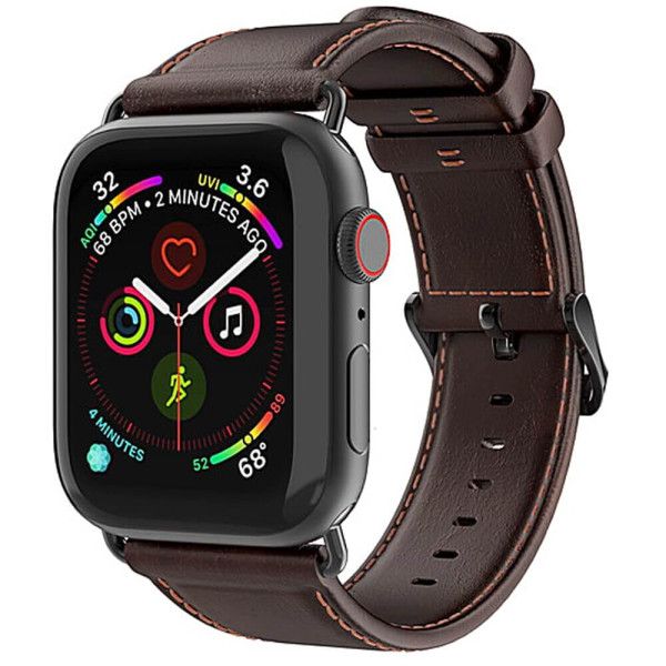 Ремінець Dux Ducis Business Series for Apple Watch 42/44/45/46/49mm (Coffee)