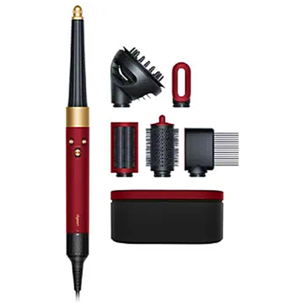 Мультистайлер Dyson Airwrap i.d. multi-styler and driver Curly+Coily Red Velvet/Gold (596928-01) ГАРАНТІЯ 12 міс.