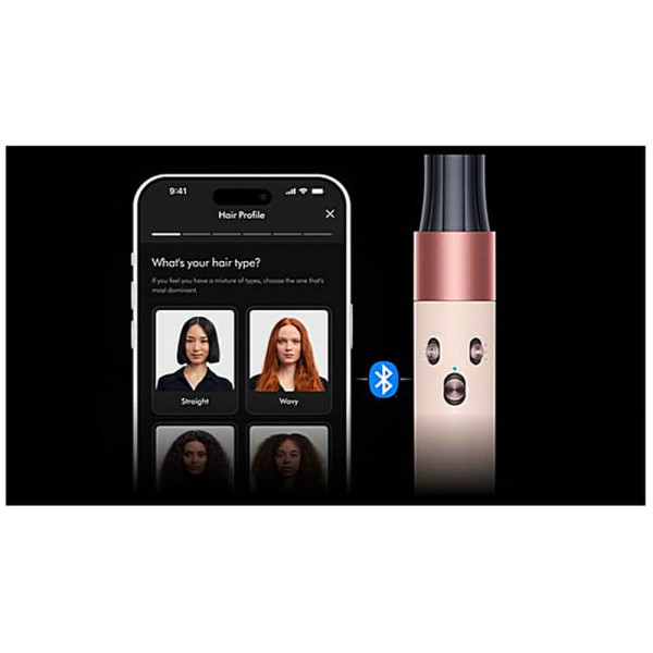 Мультистайлер Dyson HS08 Airwrap i.d. Long Styler Straight Wavy Amber Silk (123682-01) ГАРАНТІЯ 3 міс.
