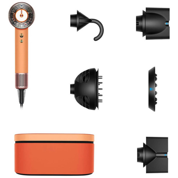 Фен Dyson Supersonic HD16 Nural Ceramic Apricot/Topaz (176975-01) ГАРАНТІЯ 12 міс.