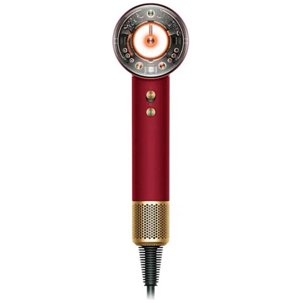 Фен Dyson Supersonic HD16 Nural Hair Dryer Straight+Wavy Red Velvet/Gold (493117-01) ГАРАНТІЯ 3 міс.