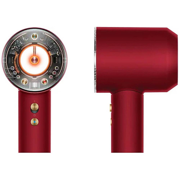 Фен Dyson Supersonic HD16 Nural Hair Dryer Straight+Wavy Red Velvet/Gold (493117-01) ГАРАНТІЯ 3 міс.