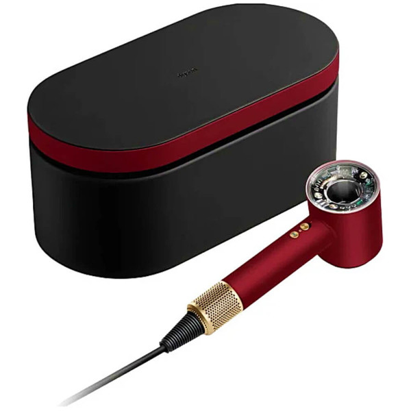 Фен Dyson Supersonic HD16 Nural Hair Dryer Straight+Wavy Red Velvet/Gold (493117-01) ГАРАНТІЯ 3 міс.