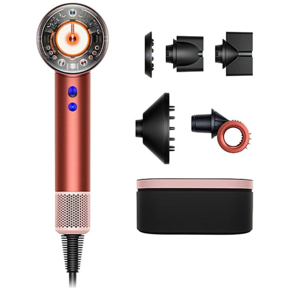 Фен Dyson Supersonic HD16 Nural Strawberry Bronze/Blush Pink + Presentation case (561681-01) ГАРАНТІЯ 12 міс.