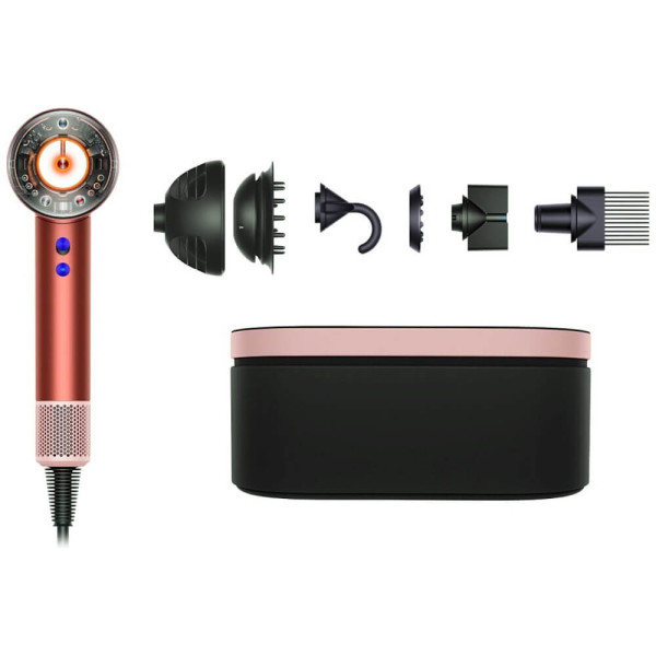 Фен Dyson Supersonic HD16 Nural Strawberry Bronze/Blush Pink EU (561725-01) ГАРАНТІЯ 12 міс.