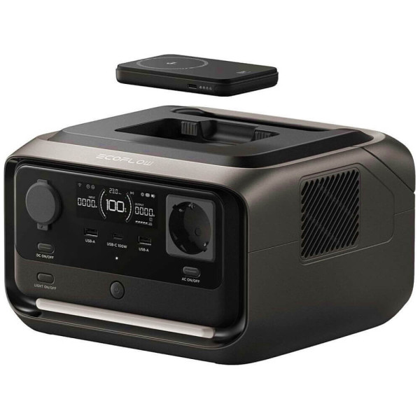 Зарядна станція EcoFlow RIVER 3 Max Plus Wireless (EFRIVER3MP-Wireless-EU-CBOX)
