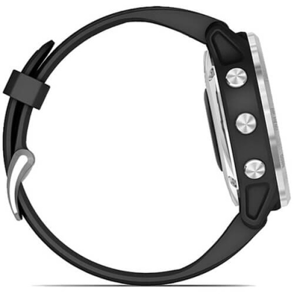 Смарт-годинник Garmin Fenix 6S Solar Silver with Black band (010-02409-00) ГАРАНТІЯ 12 міс.