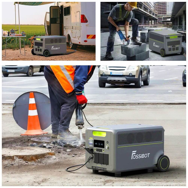 Зарядна станція Fossibot F7200 ГАРАНТІЯ 12 міс.