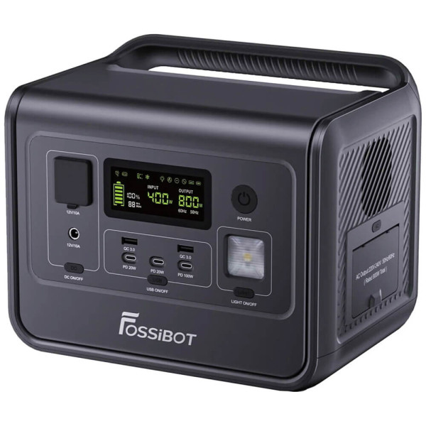 Зарядна станція Fossibot F800 Black (FSB-F800-bl)