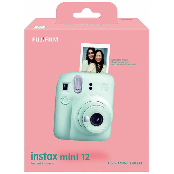 Фотокамера миттєвого друку Fujifilm Instax Mini 12 Mint Green (16806119)