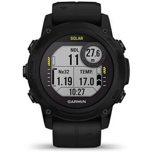 Смарт-годинник Garmin Descent G1 Solar Black (010-02604-02/12) ГАРАНТІЯ 3 міс.