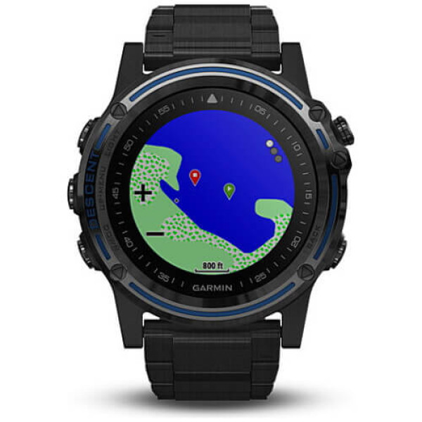 Смарт-годинник Garmin Descent Mk1 Dive Computer Gray Sapphire with DLC Titanium Band (010-01760-01) ГАРАНТІЯ 12 міс.