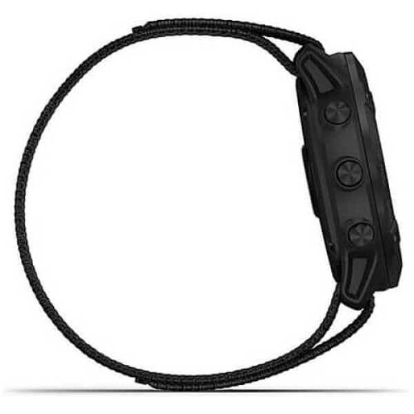 Смарт-годинник Garmin Enduro Carbon Gray Titanium with Black UltraFit Nylon Strap (010-02408-01/11)