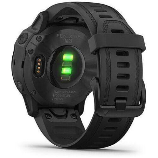 Смарт-годинник Garmin Fenix ??6S Pro Black with Black Band (010-02159-14 / 010-02159-13) ГАРАНТІЯ 3 міс.