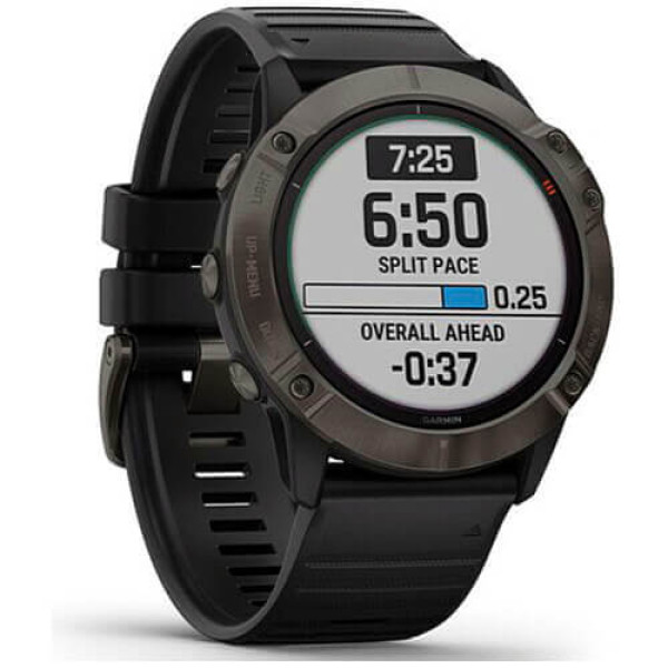 Смарт-годинник Garmin Fenix ​​6X Pro Solar Titanium 12 міс.