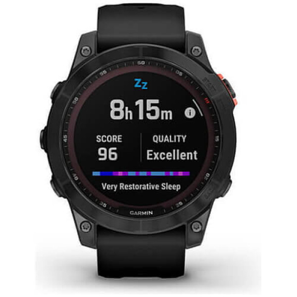 Смарт-годинник Garmin Fenix 7 Solar Slate Gray with Black Band (010-02540-10/11) ГАРАНТІЯ 3 міс.