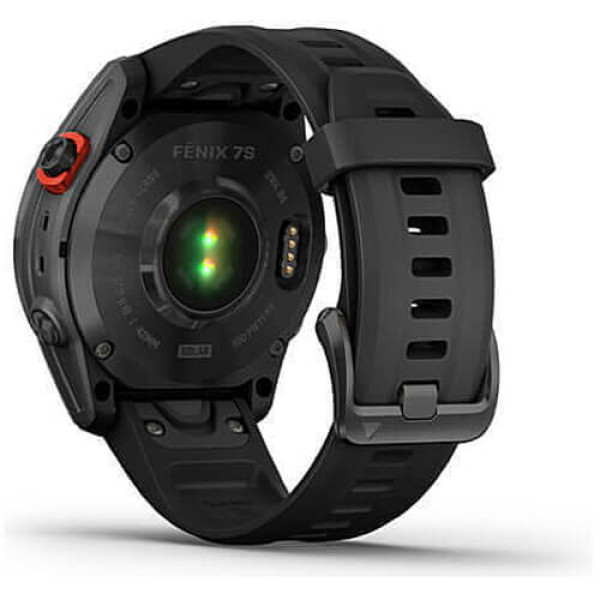 Смарт-годинник Garmin Fenix 7S Solar Slate Gray with Black Band (010-02539-12/13) ГАРАНТІЯ 3 міс.