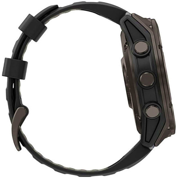 Смарт-годинник Garmin Fenix ​​8 Pro 47мм AMOLED Carbon Gray DLC Titanium with Black/Pebble Gray (010-03198-00/01) ГАРАНТІЯ 3 міс.