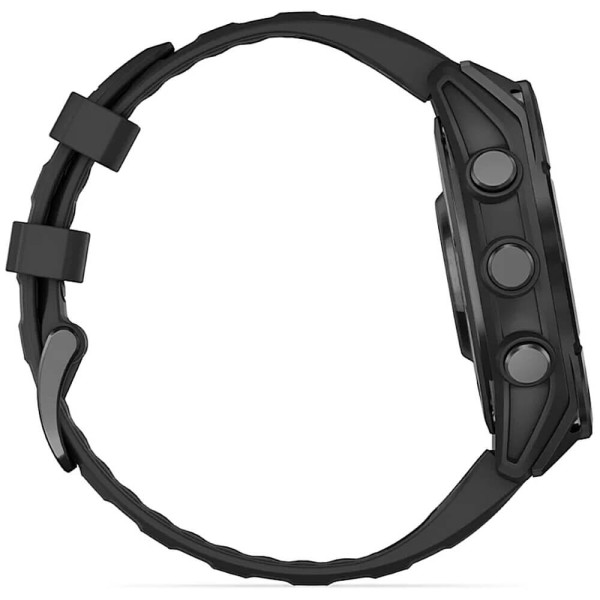 Смарт-годинник Garmin Fenix 8 51mm AMOLED Slate Gray with Black Silicone Band (010-02905-00) ГАРАНТІЯ 3 міс.