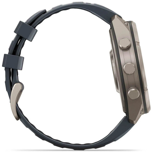 Смарт-годинник Garmin Fenix 9 Pro inReach 47mm Titanium with Graphite/Black Silicone Band (010-04336-20/21) ГАРАНТІЯ 3 міс.